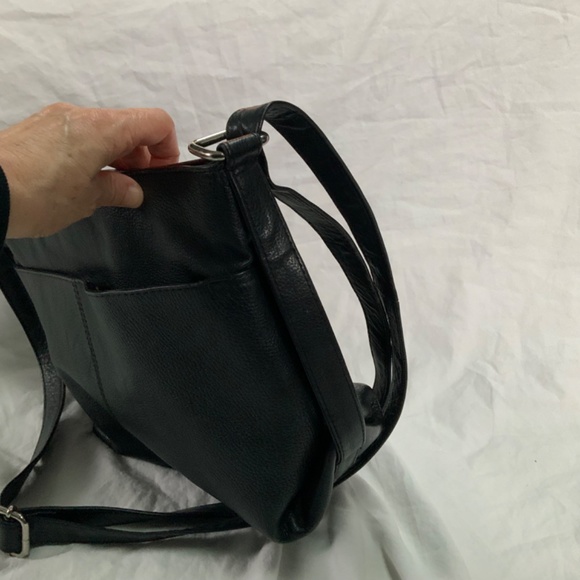 Great American Leather Works Black Crossbody Bag - Picture 3 of 10